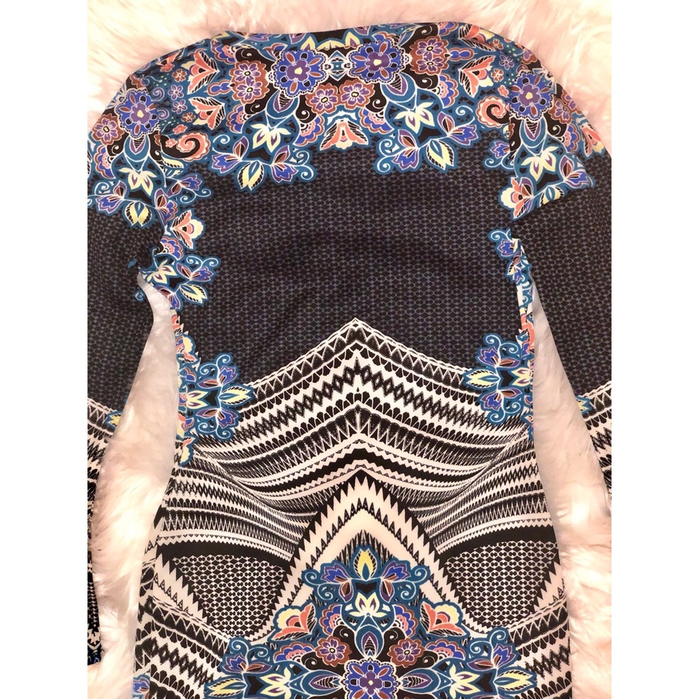 Blue Long Sleeve Midi Dress! - Picture 5 of 6